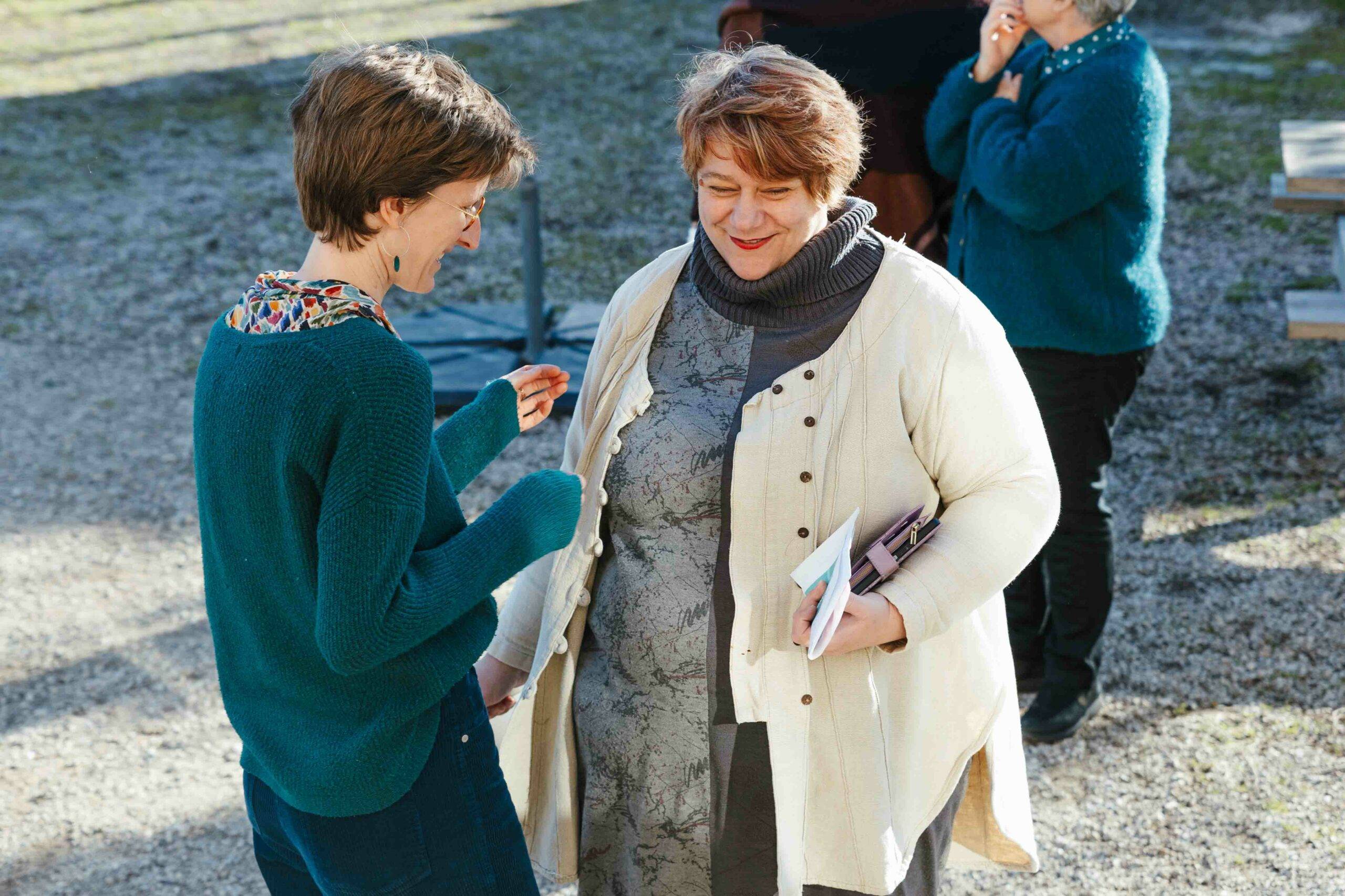 Lucie Ramognino, directrice de la Maison des Familles de Cognin accueillant Séverine